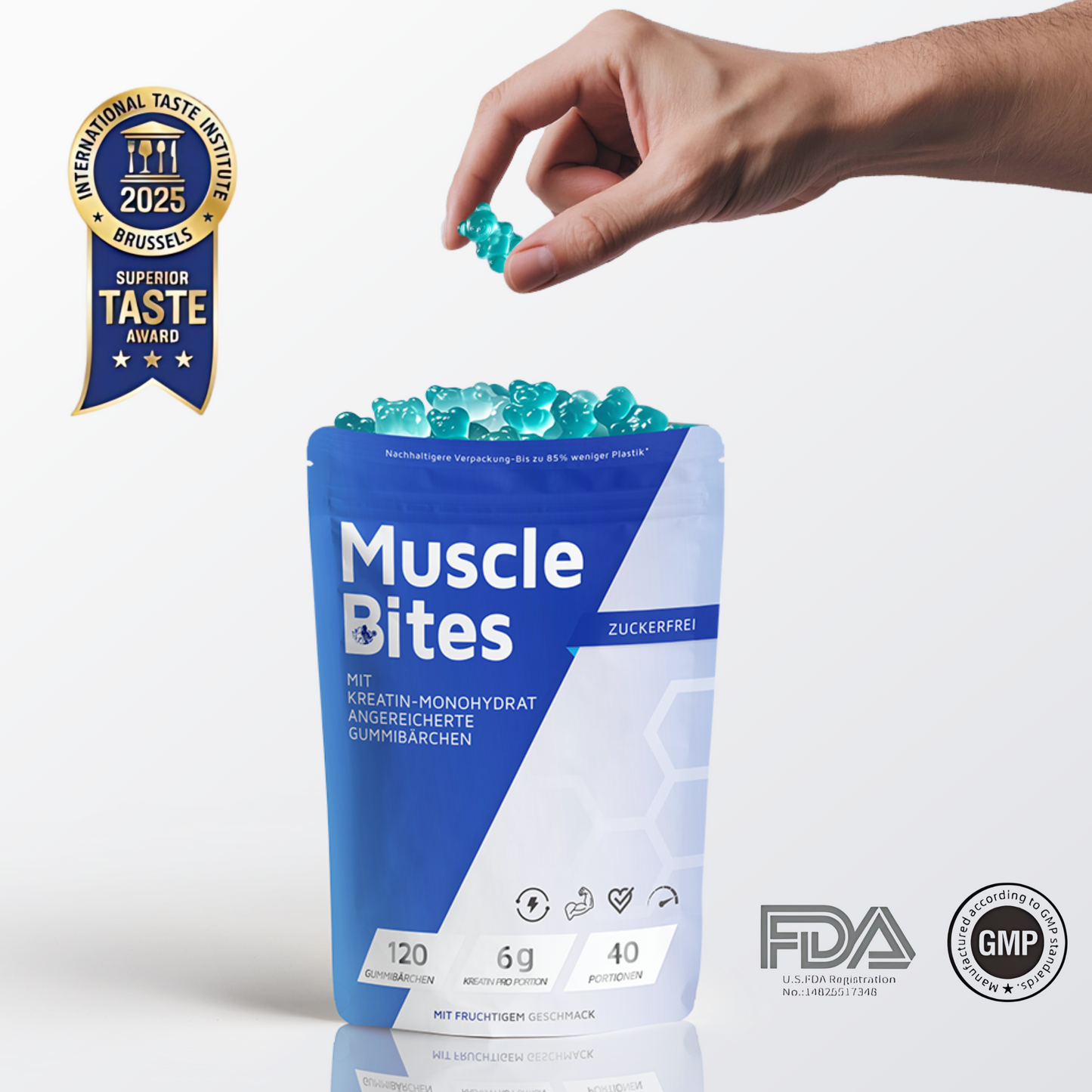 MuscleBites Creatine Gummies