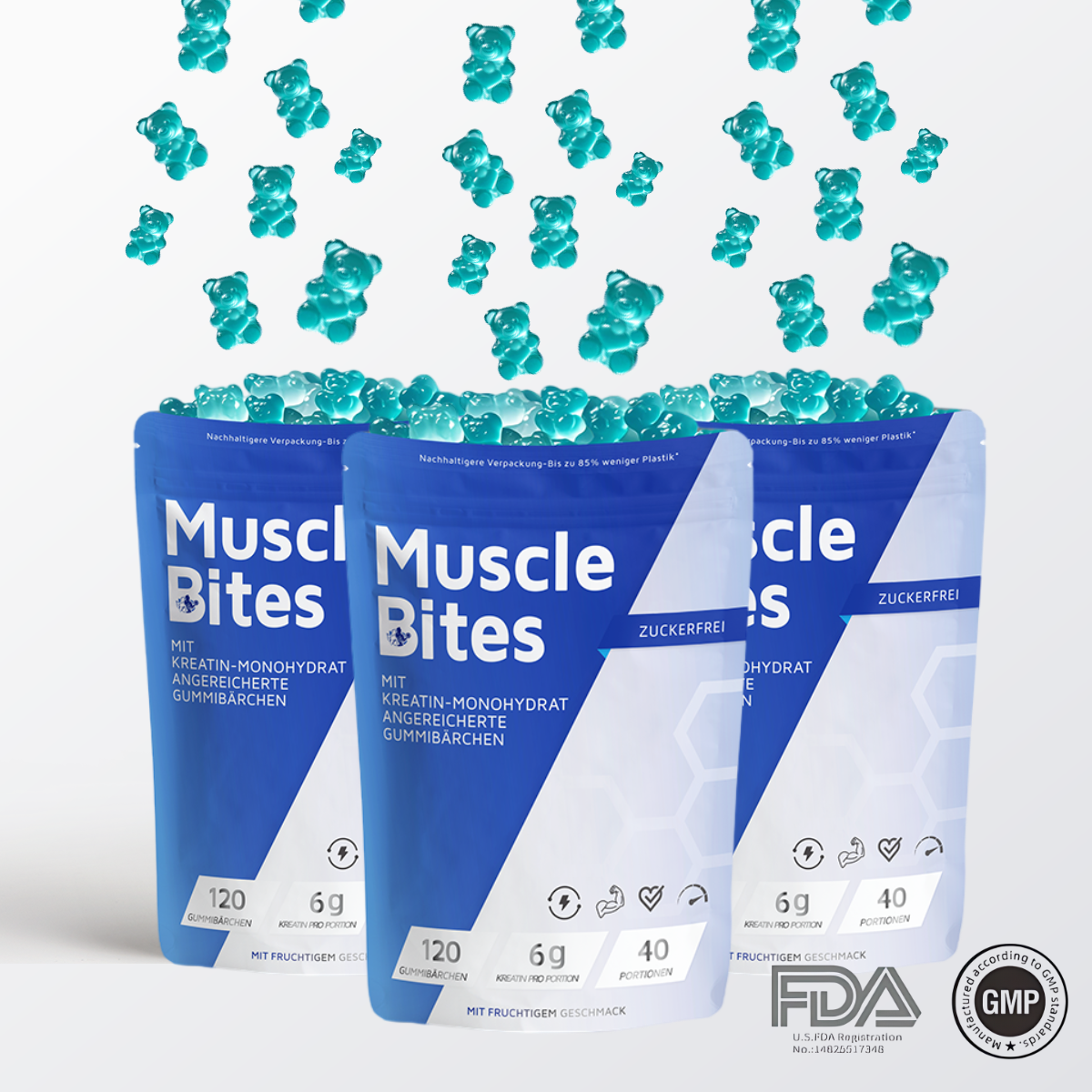 MuscleBites Creatine Gummies