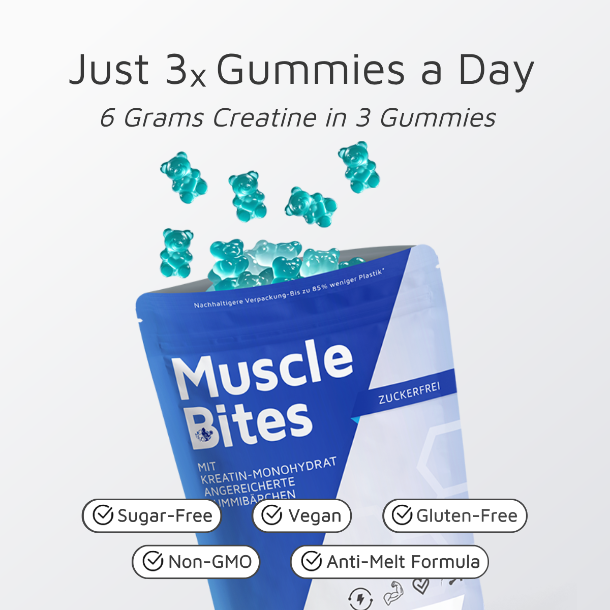 MuscleBites Creatine Gummies